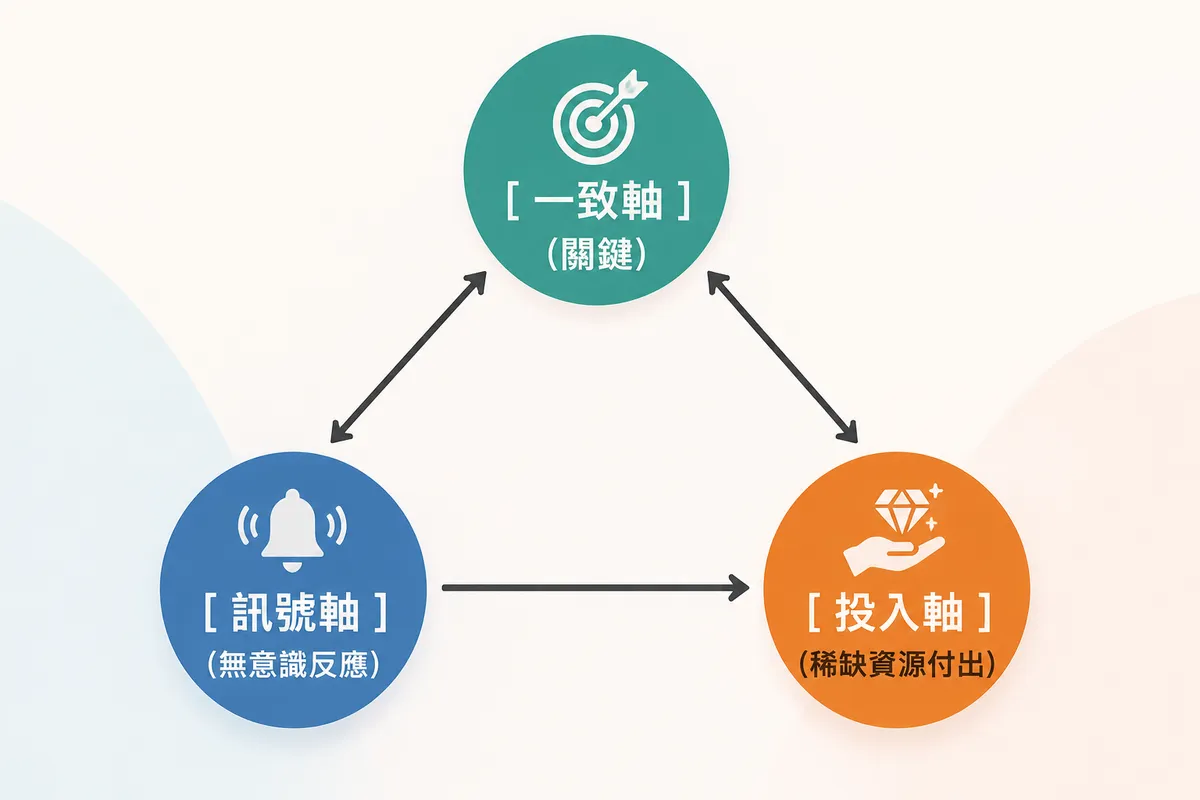 好感三軸鑑別法